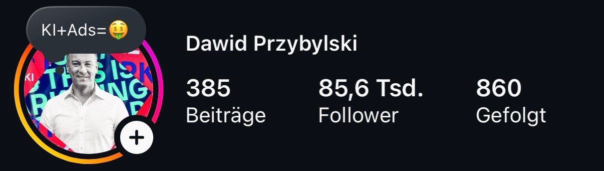 Dawid Przybylski Instagram Profil